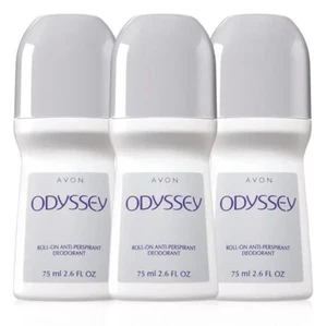 x3 * AVON * Odyssey * Desodorante Roll-On * Para mujer * Lote de 3 - Imagen 1 de 3