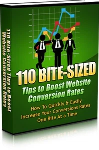 110 Bite-Sized Tips To Boost Website Conversion Rates How To Quickly... (EBook) - Picture 1 of 1