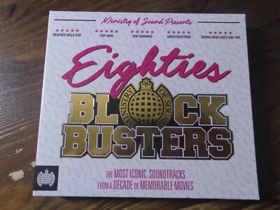 EIGHTIES BLOCK BUSTERS 3CD: YELLO FALTERMEYER SURVIVOR PARR LAUPER CARA STARSHIP - Bild 1 von 4