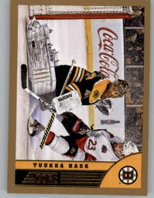 2013-14 Score Gold #24 Tuukka Rask (ref 147759) - Image 1 of 2
