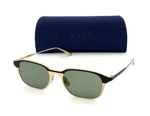SALT Optics WISTER Black Brushed Gold / G-15 51mm Polarized sunglasses - Picture 1 of 4