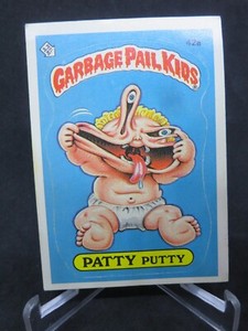 1985 Garbage Pail Kids Series 2 #42a Patty Putty - Decent Shape KL