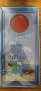 Shhh Little Engine Refueling Door Hanger - Picture 1 of 2