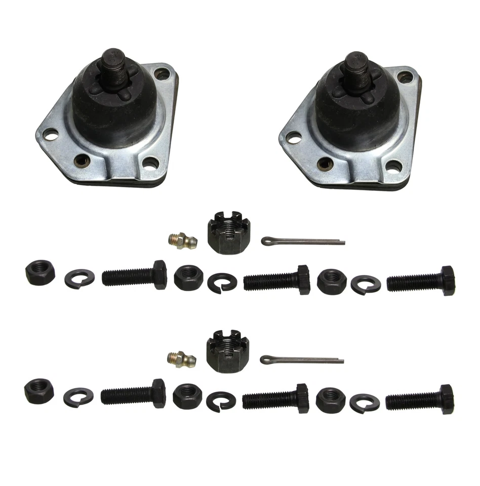 Pair Set 2 Front Upper Suspension Ball Joints Moog for Chevrolet Chevy II 62-67 - Image 1 of 1