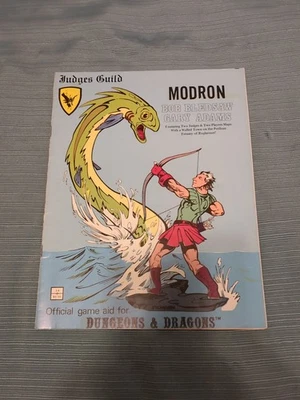 MODRON JUECES GUILD Ayuda Oficial Juego para DUNGEONS & DRAGONS 1977 Foto 1 de 4