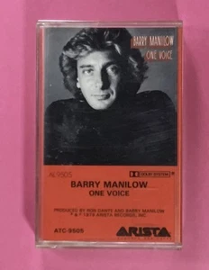 Barry Manilow, One Voice, Audio Cassette Tape - Picture 1 of 4