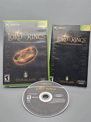 Lord of the Rings The Fellowship of the Ring Xbox Complete CIB Refurbished - Image 1 of 4