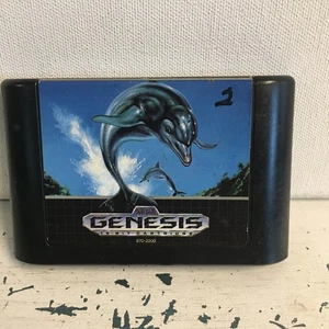 Ecco The Dolphin Video Game Sega Genesis - Picture 1 of 4
