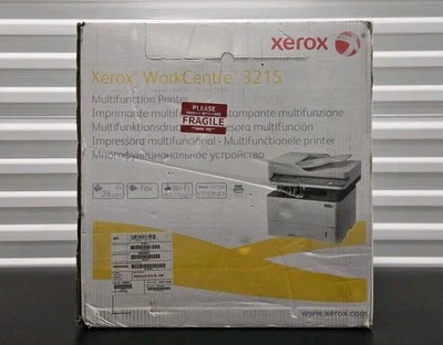 Xerox WorkCentre 3215 Laserjet Monochrome Printer Scanr FACTORY SEALED - Image 1 of 2