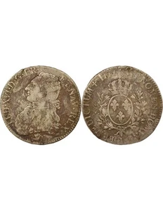 France Louis XVI - Ecu Argent, au Buste Habillé - 1777 I Limoges - Imagen 1 de 3