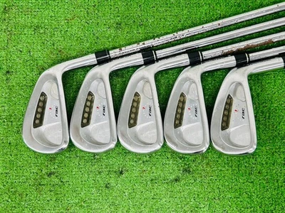 Taylormade rac Lt Iron Set 3-9+PW+AW RH Rifle 100LT Stiff Flex Steel EL3484 - Image 1 of 4