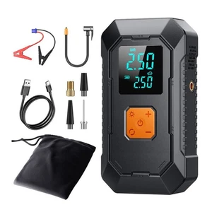 6000mAh 12V Car Jump Starter with Air Pump Electric Air Pump Car Air Pump - Picture 1 of 12