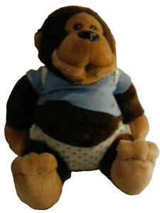 Monkey Baby diaper Dakin 1985 issued plush doll Gorilla - Picture 1 of 6