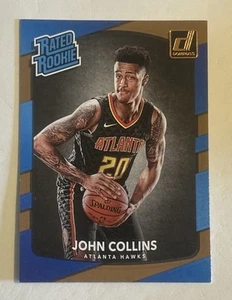 2017-18 Panini Donruss - Rated Rookies John Collins #182 (RC) - Picture 1 of 2