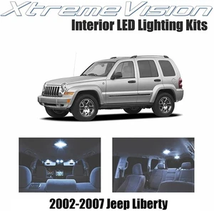 Xtremevision Interior LED for Jeep Liberty 2002-2007 (9 Pieces) Cool White... - Bild 1 von 8