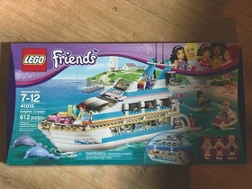 LEGO Friends Dolphin Cruiser 41015 Complete Set 612 Pieces Retired 