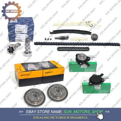 Kit de cadena de distribución y par de engranajes VVT para Mercedes Benz W205 W213 M270 M274 X156 Foto 1 de 4