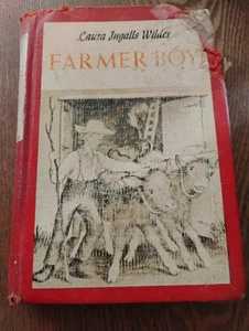 Vtg Farmer Boy Hardcover By Laura Ingalls Wilder 1933/53  - Bild 1 von 10