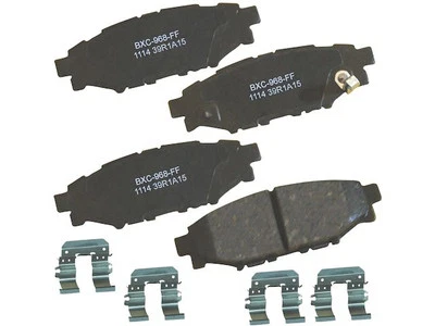 Juego de pastillas de freno traseras Bendix 35237VXQC 2013 2012 2017 para Subaru Forester 2009-2018 Foto 1 de 2