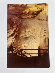 Frozen Niagara In Mammoth Cave Natl Park Vintage Postcard Kentucky - Picture 1 of 2