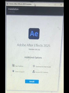 SALE: AfterEffects (version 29.5) 2025- Full software for windows! USB install - Picture 1 of 4