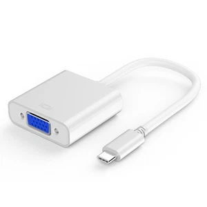 Multifunctional USB C To VGA Adapter Type C To VGA Adapter Converter NEW - Afbeelding 1 van 12