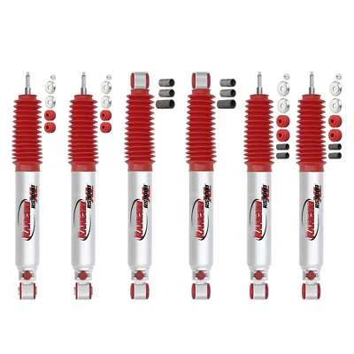 Juego de 6 amortiguadores traseros ajustables delanteros Rancho para Ford F150 4x4 Foto 1 de 4