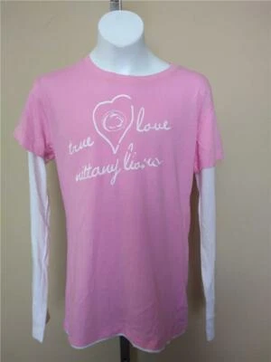 New Minor Flaw Penn State Nittany Lions Youth Girls Size XL 16 Pink Shirt - Image 1 of 4