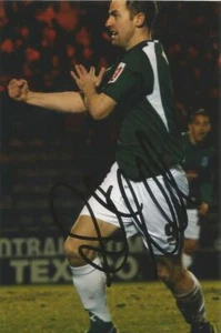 PLYMOUTH: STEVEN MACLEAN SIGNED 6x4 ACTION PHOTO+COA - Picture 1 of 1