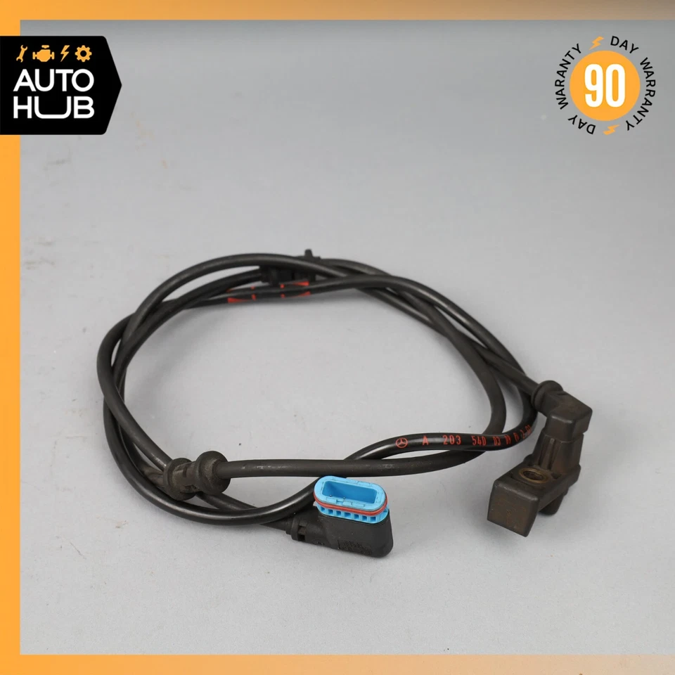 01-09 Mercedes W209 CLK550 CLK350 C230 sensor de desgaste da pastilha de freio traseiro direito fabricante de equipamento original - Imagem 1 de 4
