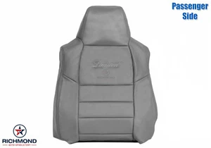 Ford Excursion Limited 2002-2005 - Cubierta de asiento de cuero para pasajeros inclinada gris - Imagen 1 de 12