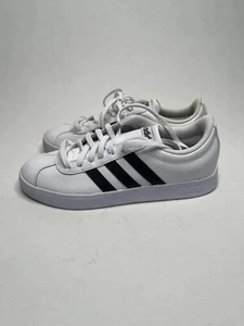 adidas VL Court 2 Leather Trainers Mens size 6 - Picture 1 of 5