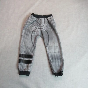Akademiks Jogger Boys Size XL 7 Gray Graphic Sweatpants Fleece Cozy - Picture 1 of 11