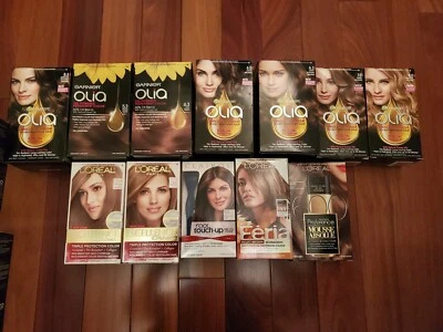 NUEVO Tinte permanente saludable para cabello Garnier Olia LOREAL CLAROIL ¡MUCHOS PARA ELEGIR! Foto 1 de 4