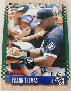 1995 Pinnacle Score Frank Thomas #1 Chicago White Sox Card! D50
