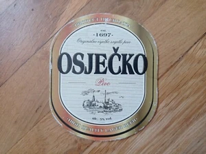 Montaña rusa de cerveza croata Osjecko Pivo Osijek Brewery Croacia #3 - Imagen 1 de 2