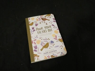 Pour Your Heart Out Guided Journal Jane Austen Clare Owen Prompt Fill in Book - Image 1 of 3