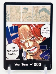 VÁSTAGOS - LÁMINA COMPLETA ARTE ANTIGUO DON!! - OP-09 - ONE PIECE Emperadores Nuevo Mundo INGLÉS - Imagen 1 de 2