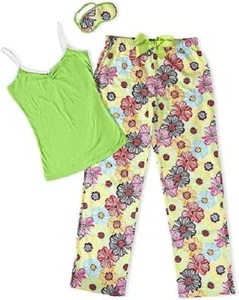 RIU Girl's Fresh Bouquet Pajama Set Multi, Medium - Picture 1 of 1