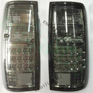2X Black Rear LH RH Tail Light LED Cover For Toyota Land Cruiser Lc80 1991-1997 - Picture 1 of 2