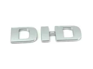 DI-D 3D ABS Car Fender Side Rear Trunk Badge Emblem - Picture 1 of 2