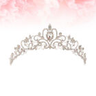 Rhinestone Crowns Women Bridal Headbands Wedding Pearl Bridal Crowns Tiaras
