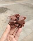115.6g Natural Deep Red "Butterfly" Multi-Faceted Calcite Ore Rough Sample