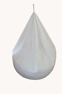 New 150 litre white bean bag liner chair sofa seat - Picture 1 of 3