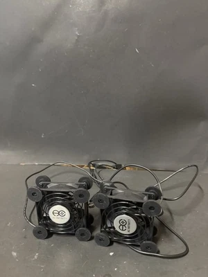 Lot Of 2 Quiet Dual 80mm USB Cooling Fan for Receiver DVR Computer Cabinets - Image 1 of 3