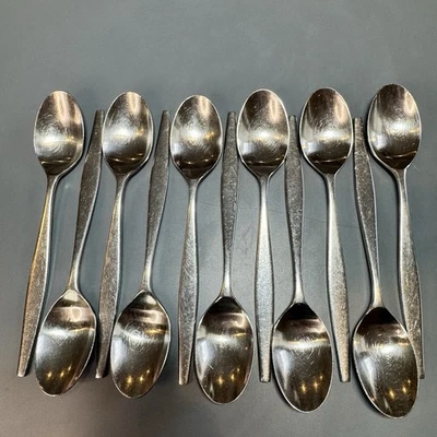 "11 cucharaditas de acero inoxidable Towle Lauffer Vantage 6 1/4"" Japón 18/8 cubiertos MCM satinado" Foto 1 de 4