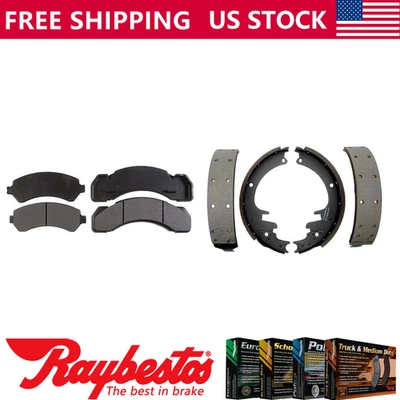 Element3 Front Metallic Brake Pads & Rear Shoes For 1997-1999 Chevrolet P30 - Image 1 of 4