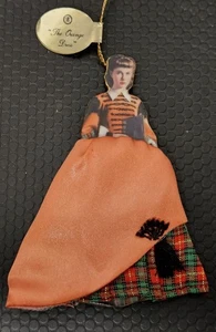 Scarlett O'Hara Ornament Bradford Exchange The Orange Dress Gone with the Wind - Picture 1 of 9