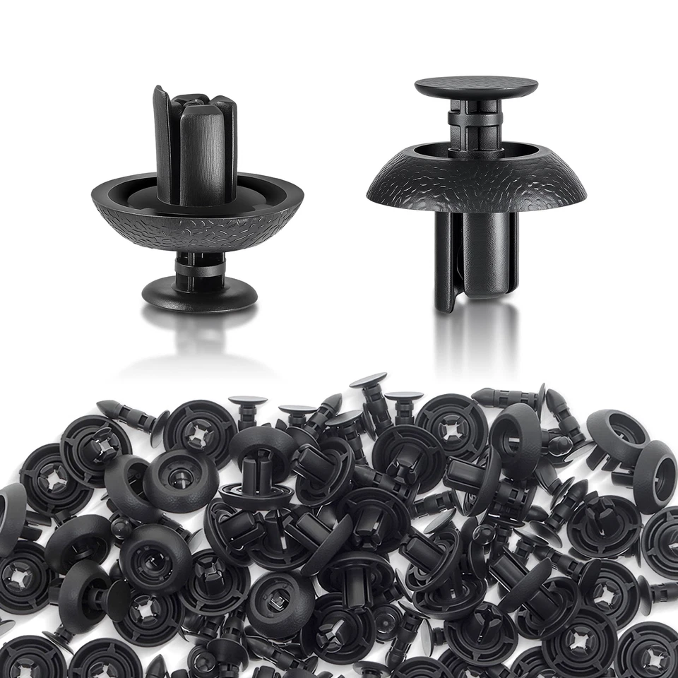 Clips de cubierta de motor de plástico para Lexus RX350 RX450H 2010-2018 3,5 L V6 4D 100 un. Foto 1 de 4