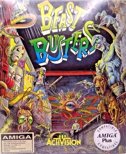 COMMODORE AMIGA -- BEAST BUSTERS (ACTIVISION) #SEALED #NOS - Picture 1 of 8
